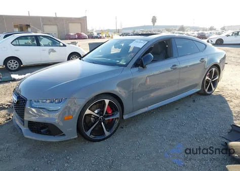 2016 Audi Rs 7 4.0T Prestige из США, поврежденный, VIN WUAW2AFC7GN900227